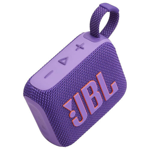 JBL Go 4 Bluetooth Speaker β Ultra-Portable, Waterproof (Purple)