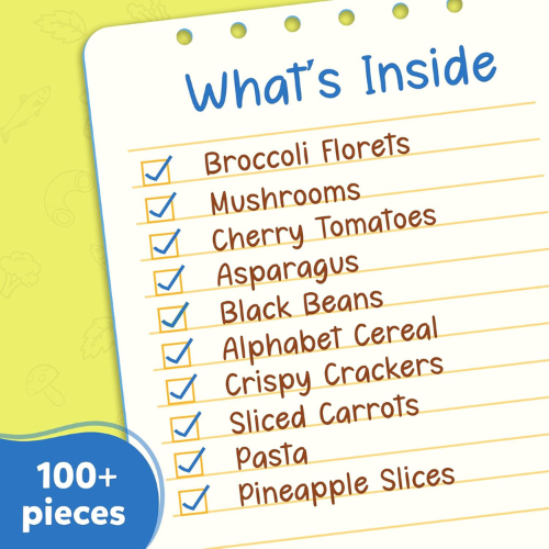 Skillmatics Grocery Set 100+ Piece Realistic Pretend Play Food & Kitchen Toy