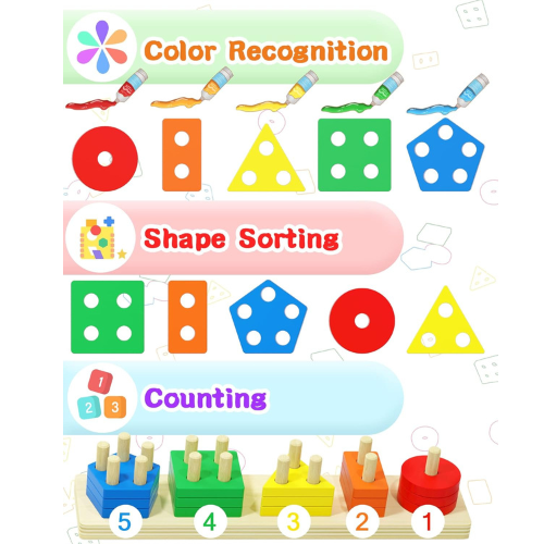 Montessori Wooden Sensory Toy