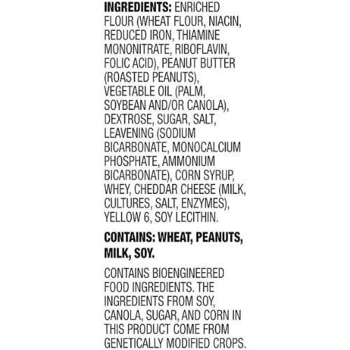 Lance ToastChee Peanut Butter Crackers – 20 Packs, 6 Sandwiches Each