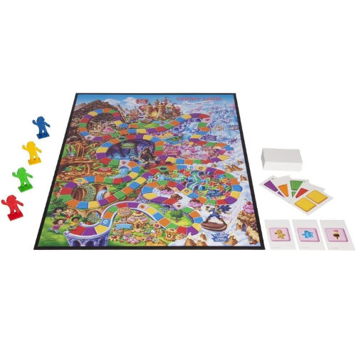 Hasbro Gaming Candy Land Kingdom of Sweet Adventures , Board Game for Kids.