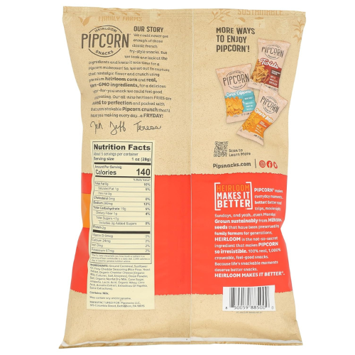 PIPSNACKS Fiery Cheddar Fries 5 OZ