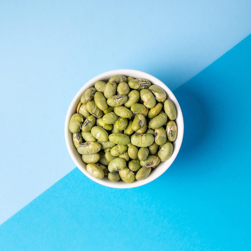 The Only Bean Crunchy Dry Roasted Edamame Snacks Sea Salt 10 Pack