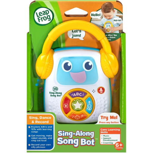 LeapFrog Sing Along Song Bot , White.