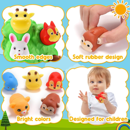 Farm & Forest Animal Montessori Toys for Toddlers Ages 1-6.