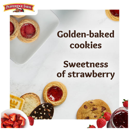 Pepperidge Farm Verona Strawberry Thumbprint Cookies 6.75 oz