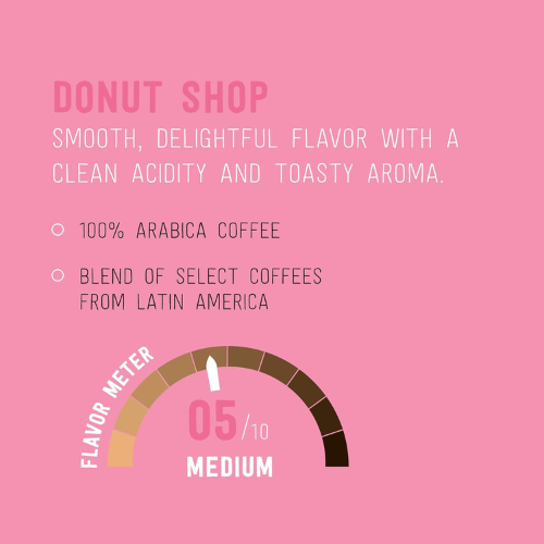 Happy Belly Coffee Pods – Medium Roast, Donut Style, 100 Count