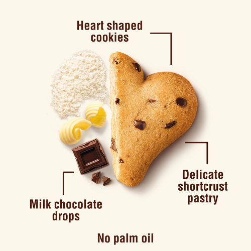 Mulino Bianco Cuoricini Cookies Pack of 3