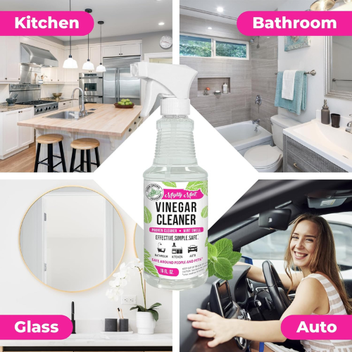 Mighty Mint Vinegar All Purpose Cleaner Spray , 16oz.