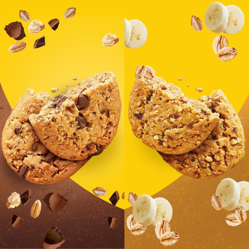 belVita Soft Baked Breakfast Bars Variety Pack Banana Bread & Oats Chocolate (3 Boxes)
