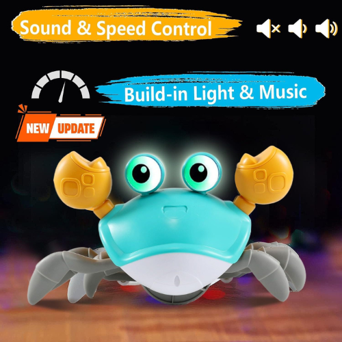 Control Future Crawling Crab Baby Toy.