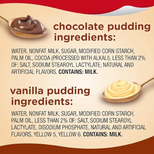 Snack Pack Pudding Cups – Chocolate & Vanilla, 12-Pack