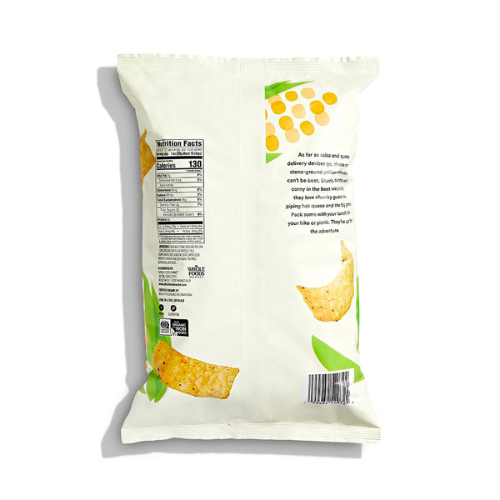 365 Organic Yellow Corn Tortilla Strips 12 oz