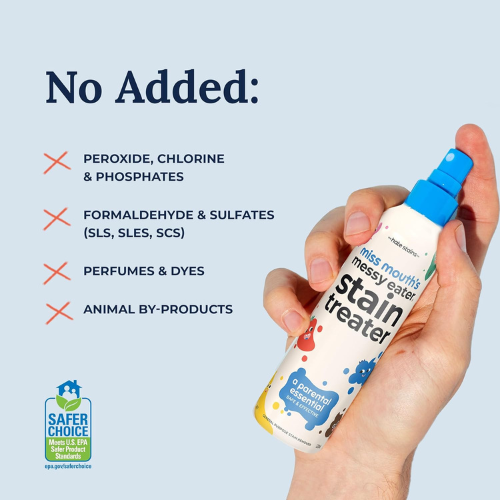 Miss Mouth's Messy Eater Stain Treater Spray , 3 Pack (4oz Each).