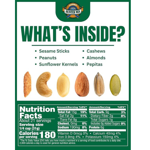 Southern Style Nuts Gourmet Hunter Trail Mix β 23 oz Bag