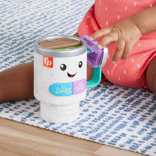 Fisher Price Laugh & Learn Wake Up & Learn Coffee Mug.