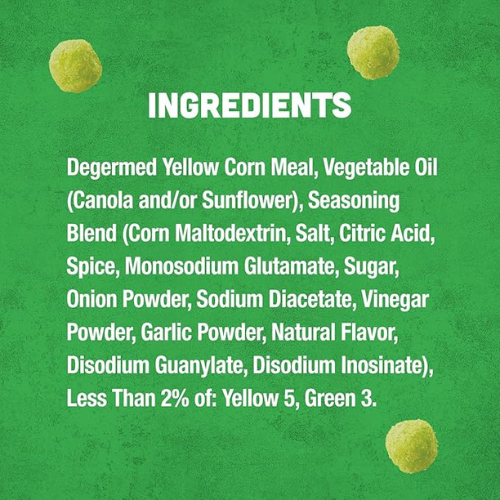 Vlasic Pickle Balls β Dill Flavored Corn Puffs, 2 oz Bag