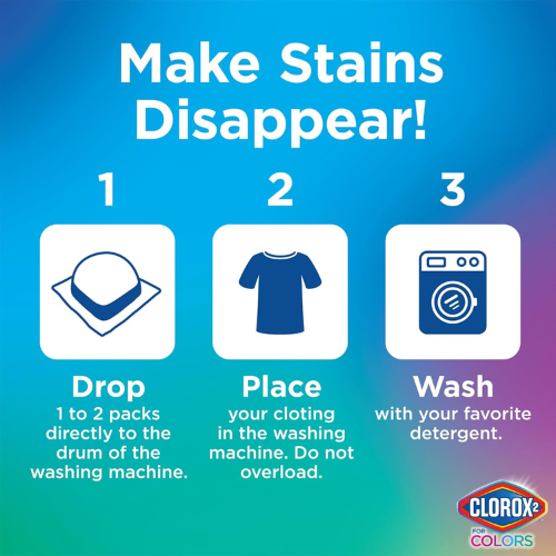 Clorox 2 for Colors , 40 Count.