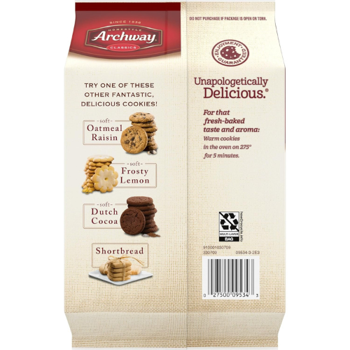 Archway Crispy Gingersnaps Cookies 12 Oz