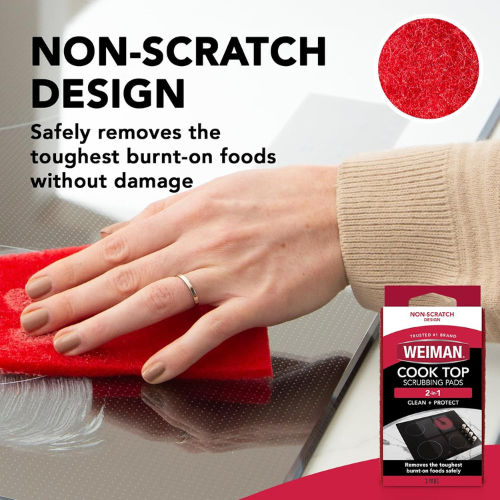 Weiman Ceramic & Glass Cooktop Cleaner , Heavy Duty Cleaner & Polish.