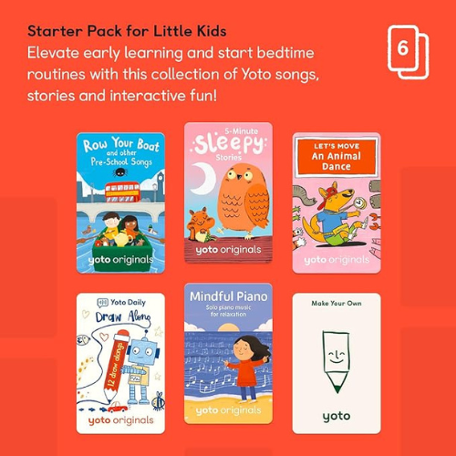 YOTO Player 3rd Gen – Kids Audio Speaker + Starter Pack