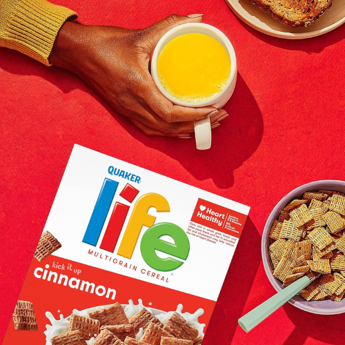 Quaker Life Breakfast Cereal , Cinnamon , 13 Ounce (Pack of 3)