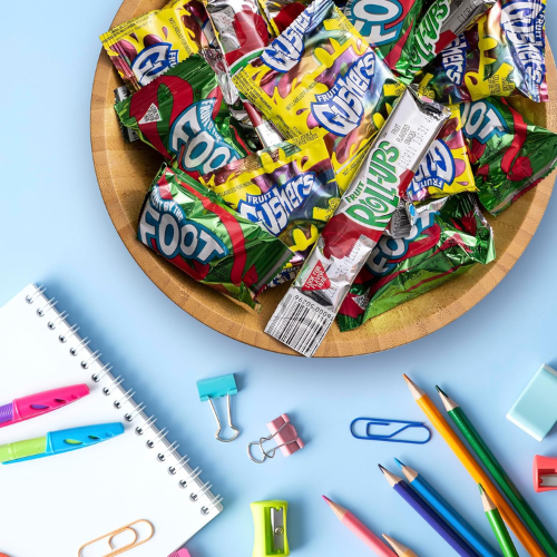Fruit Roll Ups , Fruit by the Foot & Gushers Variety Pack , 16 Count.