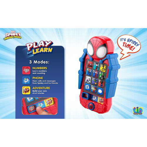 eKids Spidey & Friends Toy Phone.