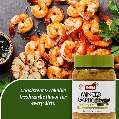 Badia Minced Garlic β 8 oz Jar
