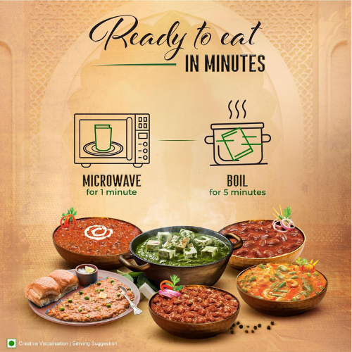 Kitchens of India Ready to Eat Dinner Variety Pack 10oz (6 Pack)