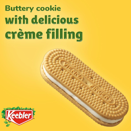 Keebler Vienna Fingers Creme Filled Sandwich Cookies 12 oz