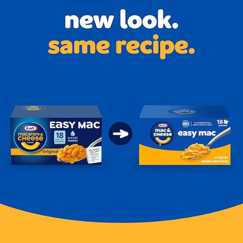 Kraft Easy Mac Original β 18 Microwavable Packets