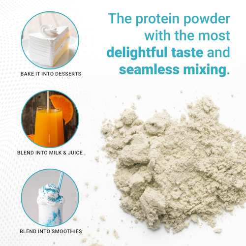 Genepro Unflavored Protein Powder – 3rd Generation, 128 Servings Genepro’s