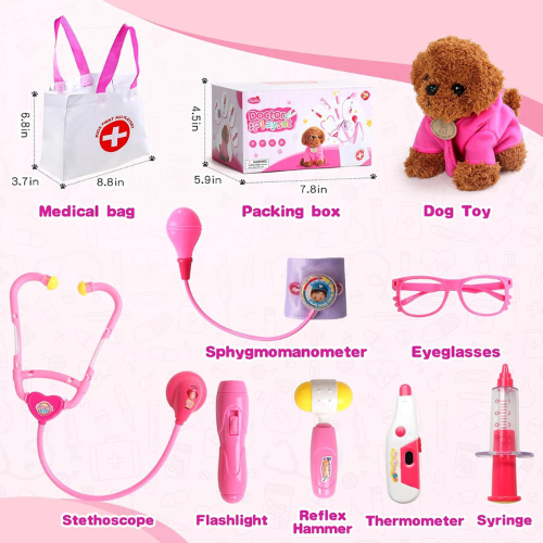 Doctor Kit for Toddlers , Doctor Toys for Girls.