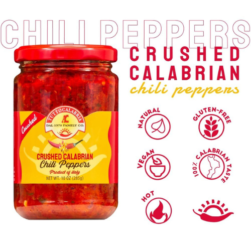 TuttoCalabria Calabrian Chili Pepper Pieces 10oz Jar