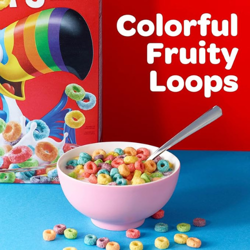 Kellogg’s Froot Loops Cereal – Giant Size, 23 oz