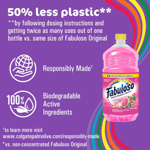 Fabuloso Multi Purpose Cleaner & Floor Cleaner , 56 fl oz.