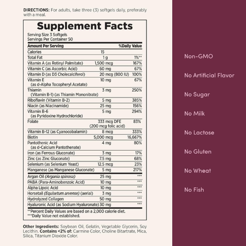 Nature's Bounty Hair, Skin & Nails, 150 Softgels