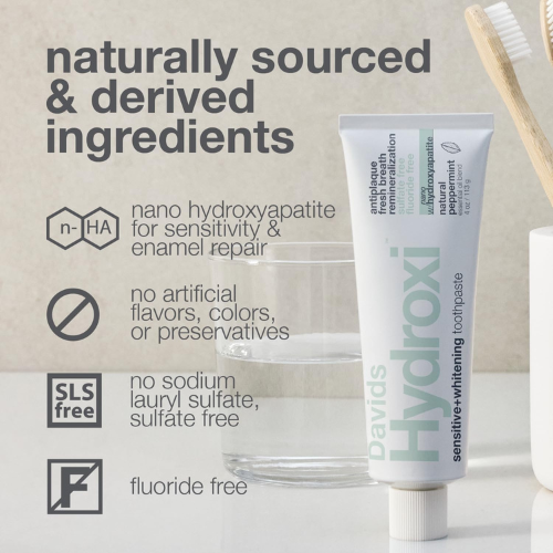 Davids Fluoride-Free Nano Hydroxyapatite Toothpaste