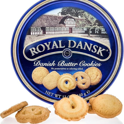 Royal Dansk Danish Butter Cookies β 12 oz Tin (Pack of 1)