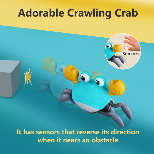 Control Future Crawling Crab Baby Toy.