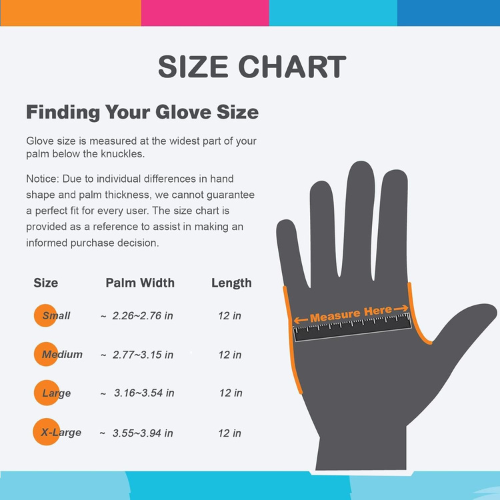 Bamllum Rubber Cleaning Gloves , 4 Pairs Reusable Dishwashing Gloves.