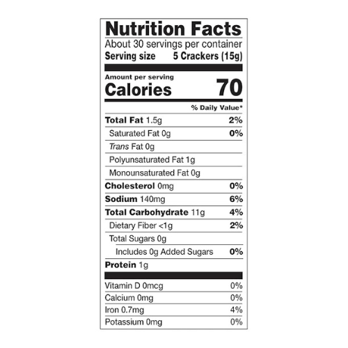 Saver Saltine Crackers β 16 oz Box