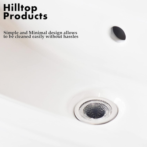 6-Pack Mesh Sink Drain Strainers with 2.125" Top and 1" Basket