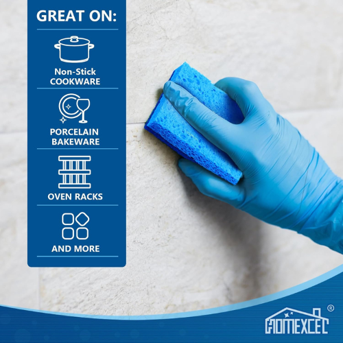 HOMEXCEL Kitchen Sponges – 24 Pack.