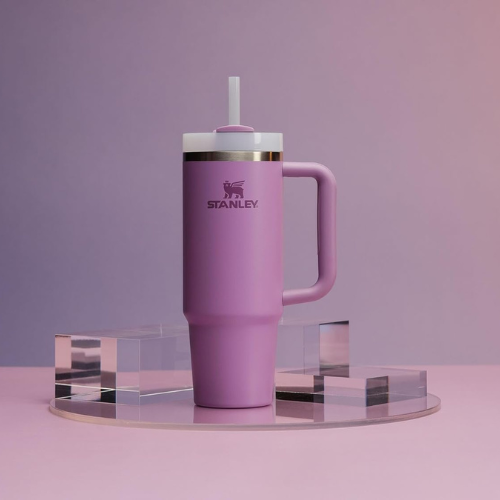 STANLEY Quencher H2.0 Tumbler – 30 oz Lilac | Handle & Straw | Insulated Stainless Steel