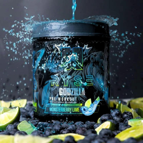 Ryse Noel Deyzel x Godzilla Pre-Workout – 40 Servings (Monsterberry Lime)