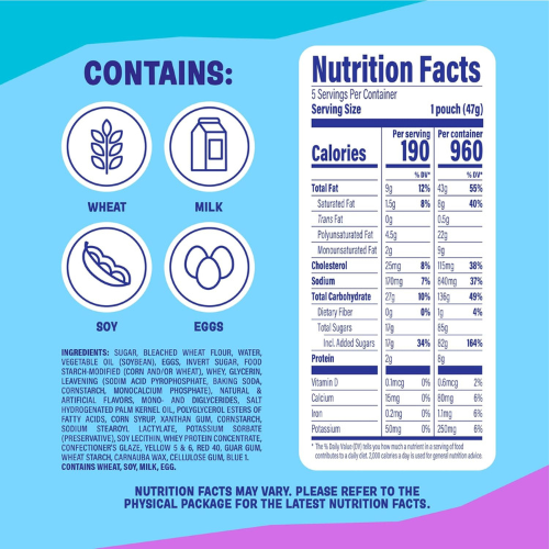 Entenmann's Little Bites Party Cake Muffins Mini Muffins Pouches  (8.25oz)