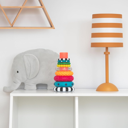 Sassy Stacks of Circles , 9 Piece Stacking Ring STEM Learning Toy