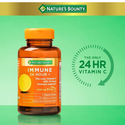 Nature's Bounty Immune 24 Hour - Vitamin C - Ester-C - 50ct